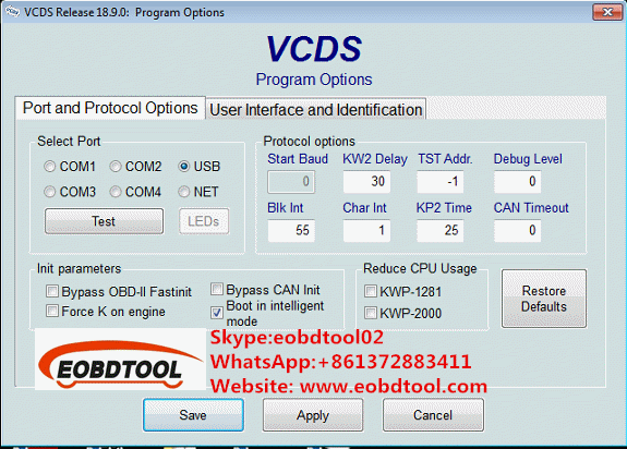 vcds 18.9.1 interface not found